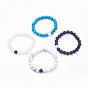 Gemstone Stretch Bracelets, Round