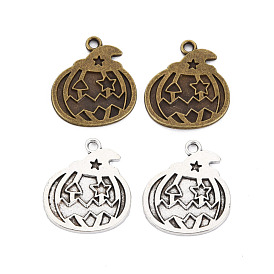 Хэллоуин подвеска в тибетском стиле с эмалью, без кадмия и без свинца, тыква