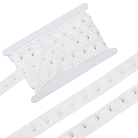 5 ярдов хлопковой ленты для пуговиц, с крюком из нержавеющей стали, аксессуар для одежды