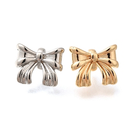 Латунные подвески, без кадмия, без никеля и без свинца, бантом прелести