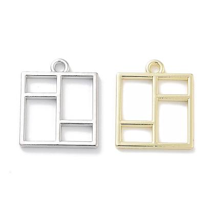 Стойки подвески обшивки сплава, без свинца, без кадмии и без никеля, квадратных амулеты