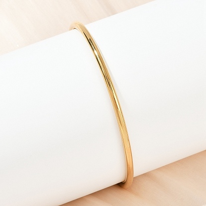 304 простые браслеты из нержавеющей стали для женщин