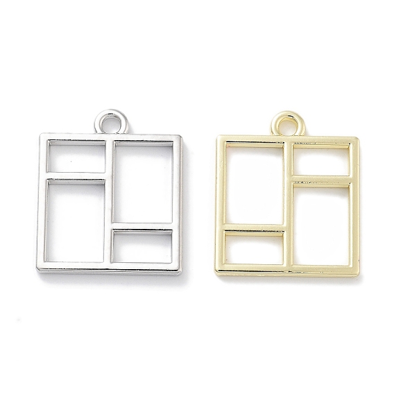 Стойки подвески обшивки сплава, без свинца, без кадмии и без никеля, квадратных амулеты