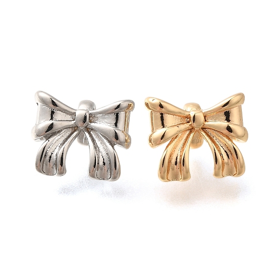 Латунные подвески, без кадмия, без никеля и без свинца, бантом прелести