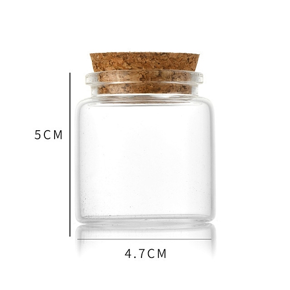 Стеклянная бутылка, с пробкой, бутылка желаний, колонка