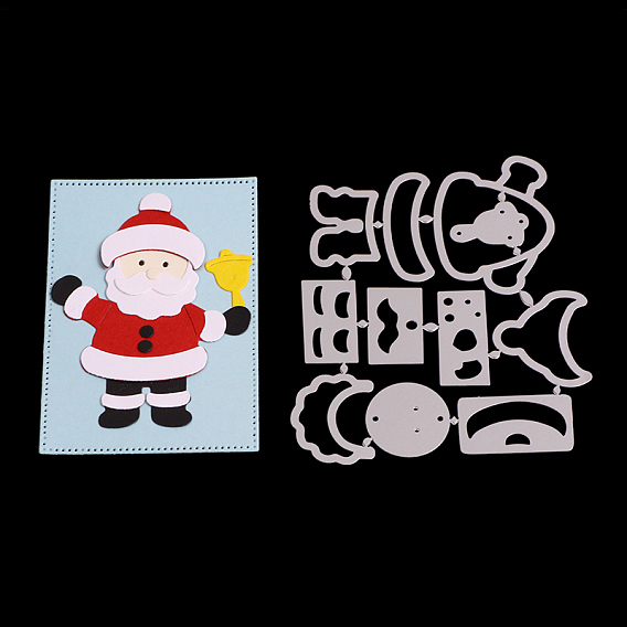 Дед Мороз рамка из углеродистой стали умирает трафареты, для diy scrapbooking / фотоальбом, декоративная тисняющая бумажная карточка