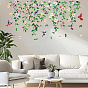 Полупрозрачные самоклеящиеся наклейки на стену из ПВХ, Водостойкие печатные наклейки для украшения стен дома, гостиной, спальни