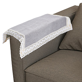 2 Housse d'accoudoir de canapé en polyester (pièces), housse anti-poussière