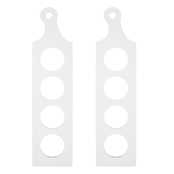 Прозрачные акриловые шаблоны, для подачи стопок формы для подносов