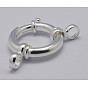 925 Sterling Silver Spring Rings Clasps