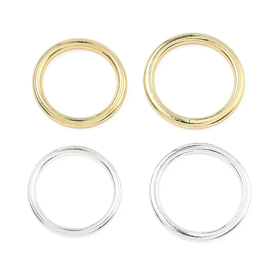 Латунные соединительные колечки, круглые кольца, без свинца и без кадмия, долговечный, стойки покрытие