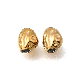 304 из нержавеющей стали бусы, ионное покрытие (ip), самородки