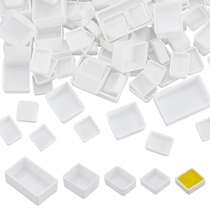 Пластиковые пустые кастрюли акварельные краски, для краски палитры