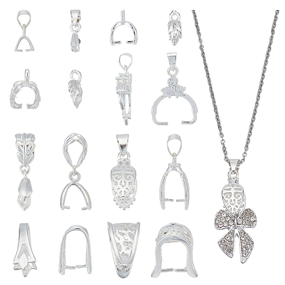 Наборы для изготовления ювелирных изделий своими руками, включая латунные скобы для ледорубов, подвесные скобы и защелкивающиеся скобы