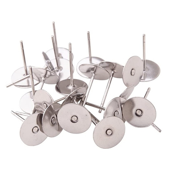 304 Stainless Steel Stud Earring Findings