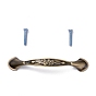 Vintage Alloy Cabinet Door Knobs, Kitchen Drawer Pulls Cabinet Handles, with Iron Screws