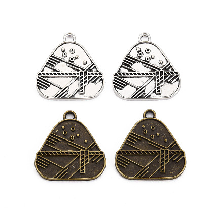 Сплавочные сеттинги для кулона, тибетский стиль, без кадмия и без свинца, клецка