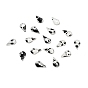 Spot Pattern Resin Cabochons, Nail Art Decoration Accessories, Teardrop