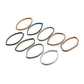 Браслет из синтетического гематита с вакуумным покрытием pvd, украшения из драгоценных камней для женщин