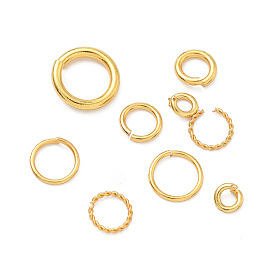 Латунные кольца прыжок открыт, долговечный, без свинца и без кадмия, стойки покрытие
