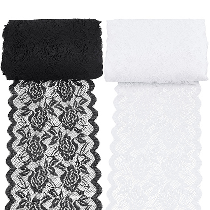 20м 2 цвета полиамидные нити кружевные ленты, аксессуар для одежды