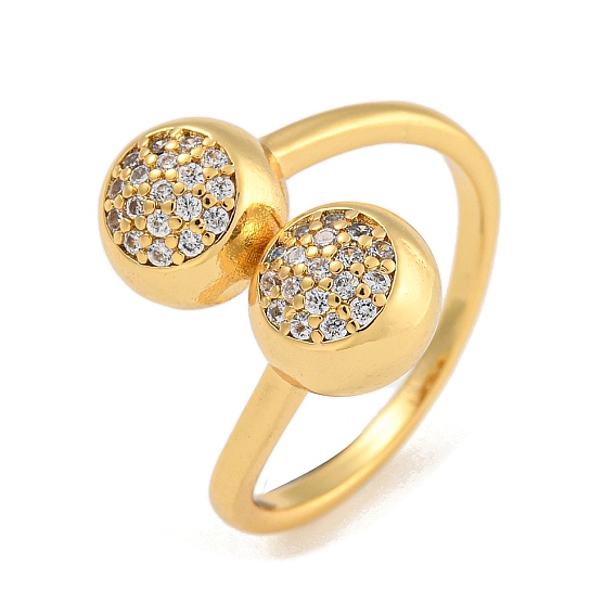 Латунные микро проложить манжеты кольца кубического циркония, простые кольца для женщин