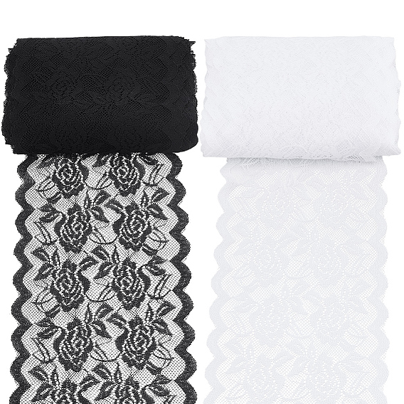 20м 2 цвета полиамидные нити кружевные ленты, аксессуар для одежды