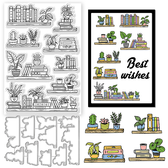 1 трафареты для резки штампов из углеродистой стали, для diy scrapbooking, Фотоальбом, декоративная бумага для тиснения, цвет нержавеющей стали, с прозрачными пластиковыми штампами из ПК