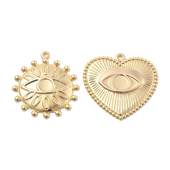 Сеттинги для кулона (кабошонов), латунь , реальный 18 k позолоченный, долговечный