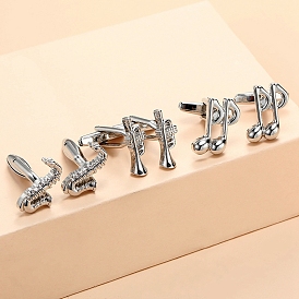 Alloy Cufflinks, for Apparel Accessories