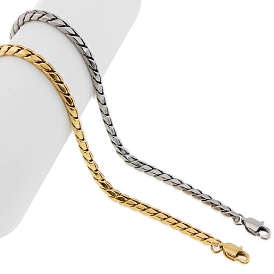 Fashionable Stainless Steel Chain Bracelets