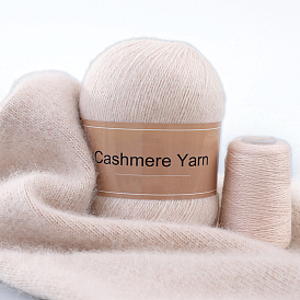 Knitting Yarn, Cashmere Polyester Yarn, for Blanket Pillows Craft Crochet Yarns