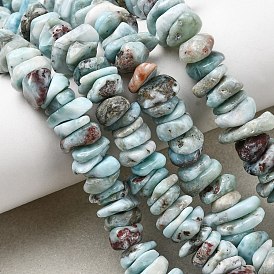 Природные ларимар бисер нитей, самородки