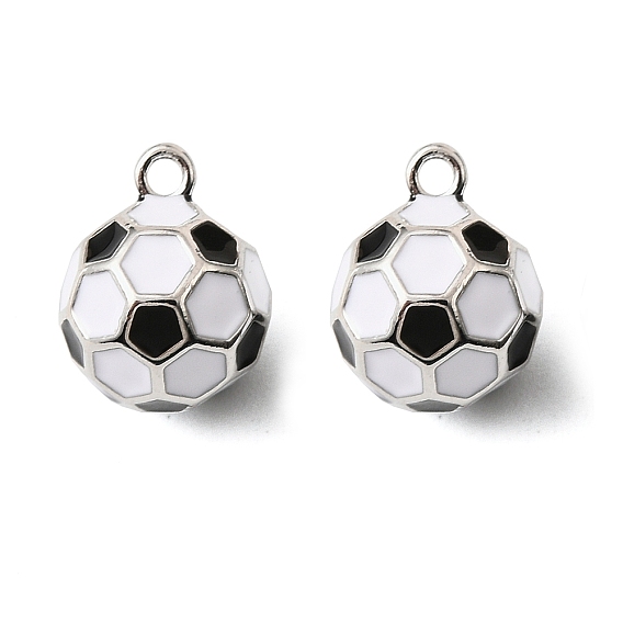 Латунь эмаль прелести, без кадмия, без никеля и без свинца, футбольное очарование