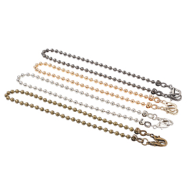 Iron Ball Chain Bag Strap, with Clasp, Replacement Handbag Decoration Bags Straps