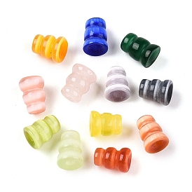 Handmade Lampwork Beads Strands, Column