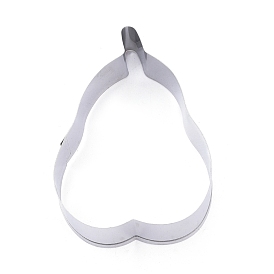 304 Stainless Steel Cookie Cutters, Cookies Moulds, DIY Biscuit Baking Tool, Pear