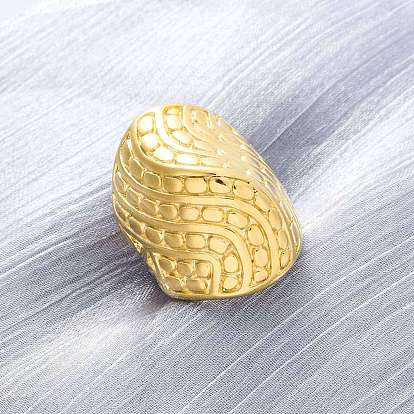 304 кольца для пальцев из нержавеющей стали для женщин, ионное покрытие (ip)