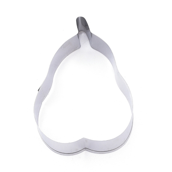 304 Stainless Steel Cookie Cutters, Cookies Moulds, DIY Biscuit Baking Tool, Pear