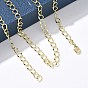 4MM Brass Twisted Dapped Chain Necklaces for Women, Long-Lasting Plated