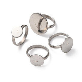 Регулируемые элементы 304 из нержавеющей стали, выводы для основания простого кольца, плоско-круглые