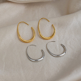 304 Серьги-капли из нержавеющей стали с подвесками, вакуумное покрытие pvd