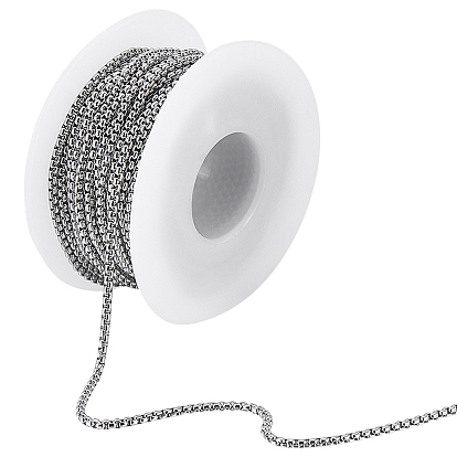 10 м 304 коробчатые цепи из нержавеющей стали, несварные