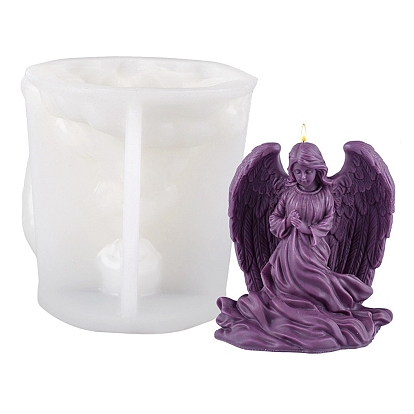 Силиконовые формы для свечей своими руками, формы для литья смолы, ангел