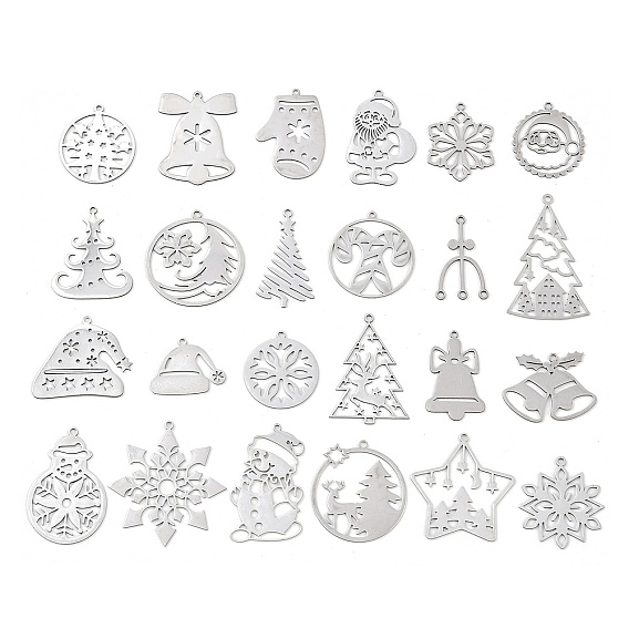 Рождественские 201 подвески из нержавеющей стали