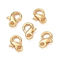 SHEGRACE Brass Lobster Claw Clasps, Cadmium Free & Lead Free & Nickel Free