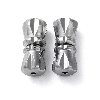 Rack Plating Brass Screw Clasps, Long-Lasting Plated, Lead Free & Cadmium Free