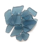 Glass Cabochons, Large Sea Glass, Tumbled Frosted Beach Glass for Arts & Crafts Jewelry, Irregular Shape