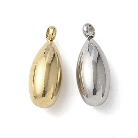 304 подвески из нержавеющей стали, очарование слезы, ионное покрытие (ip)