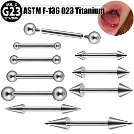 G23 Кольца для пирсинга сосков из нержавеющей стали